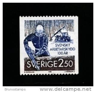 SWEDEN/SVERIGE - 1990  WORK SAFETY  MINT NH - Nuevos
