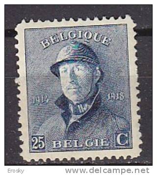 K6171 - BELGIE BELGIQUE Yv N°171 * - 1919-1920  Cascos De Trinchera