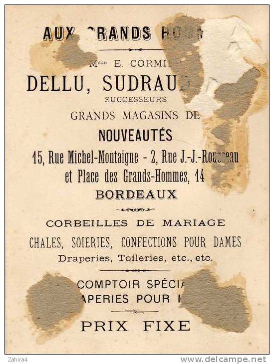 Magasin - Aux Grands Hommes - Dellu, Sudraud & Cie  -  Bordeaux - Danseur à La Mandoline - Otros & Sin Clasificación