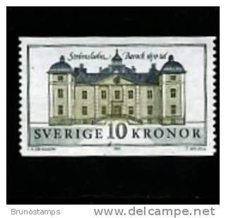 SWEDEN/SVERIGE - 1991  STROMSHOLM  CASTLE  MINT NH - Unused Stamps