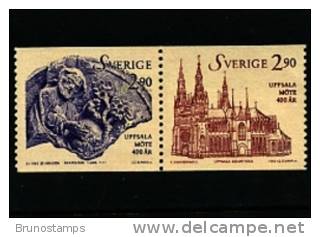 SWEDEN/SVERIGE - 1993  UPSALA  PAIR  MINT NH - Unused Stamps