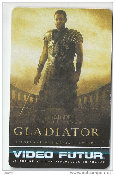 VIDEO FUTUR - CARTE COLLECTOR - N°144 - GLADIATOR - Collectors