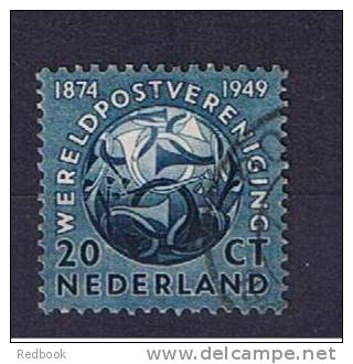RB 761 - Netherlands 1949 UPU 20c Blue - Fine Used Stamp - Autres & Non Classés