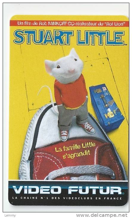 VIDEO FUTUR - CARTE COLLECTOR - N°142 - STUART LITTLE - Collectors