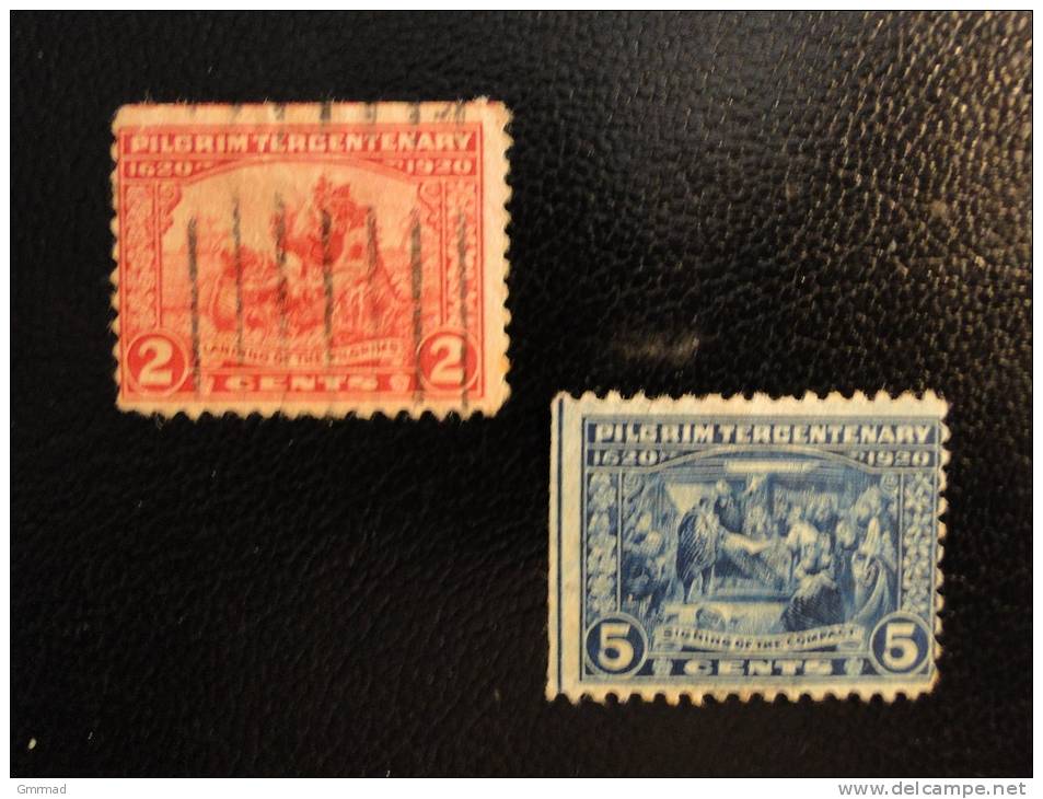 Landing Of Pilgrims - Tercenery - 1920 - Used Stamps