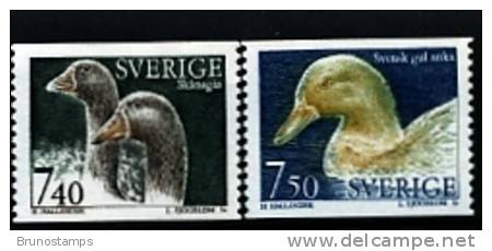 SWEDEN/SVERIGE - 1995  FAUNA  SET  MINT NH - Nuevos