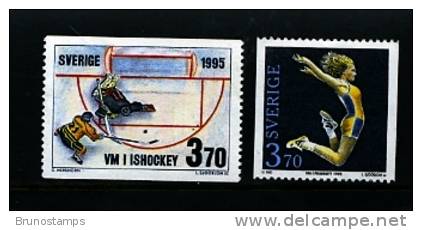 SWEDEN/SVERIGE - 1995  WORLD CHAMPIONSHIPS  SET  MINT NH - Nuevos