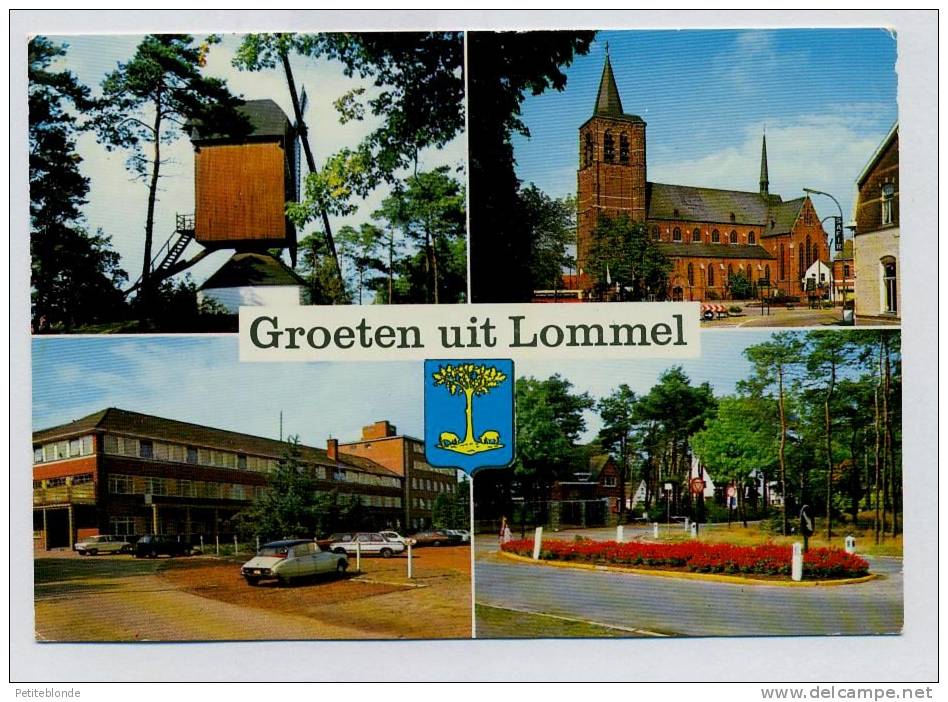 (H625) - Groeten Uit Lommel + Auto DS - Lommel