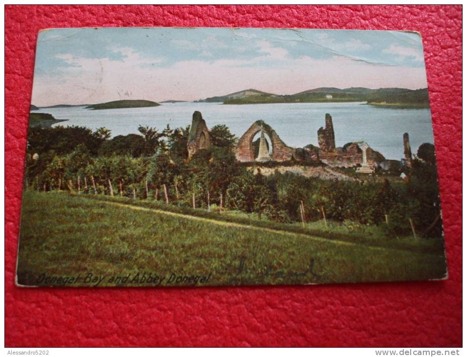 Ireland Eire , Donegal - Donegal Abbey And Bay 1905 - Donegal