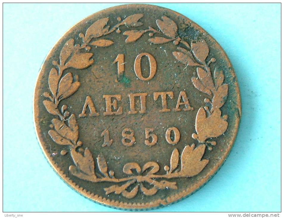 1850 - 10 LEPTA / KM 29 ! - Greece