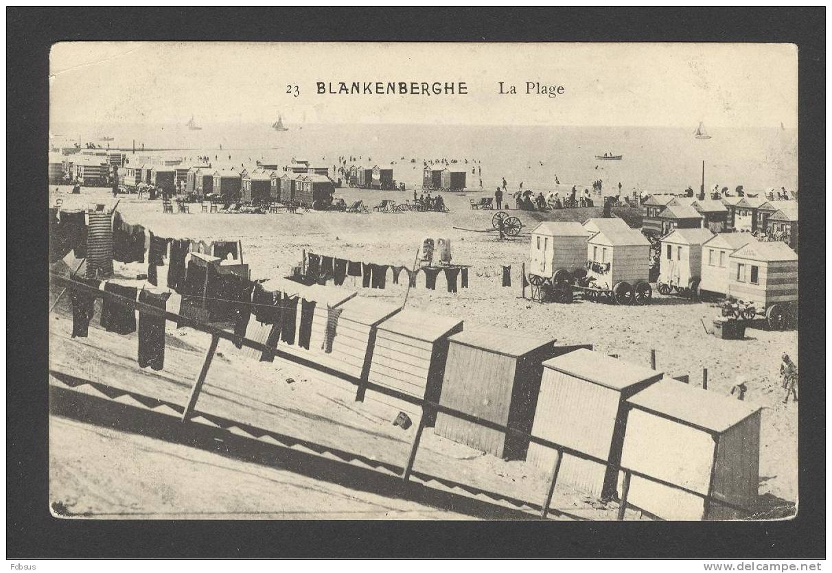 - PLAGE ET LA MER - STRAND EN ZEE - STRAND CABINE -  BOTEN SHIPS - BLANKENBERGE - BLANKENBERGHE - - Blankenberge