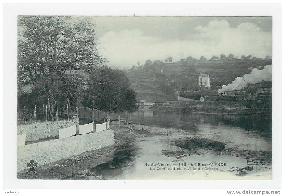 AIXE SUR VIENNE - Le Confluent Et La Villa Du Coteau - Aixe Sur Vienne