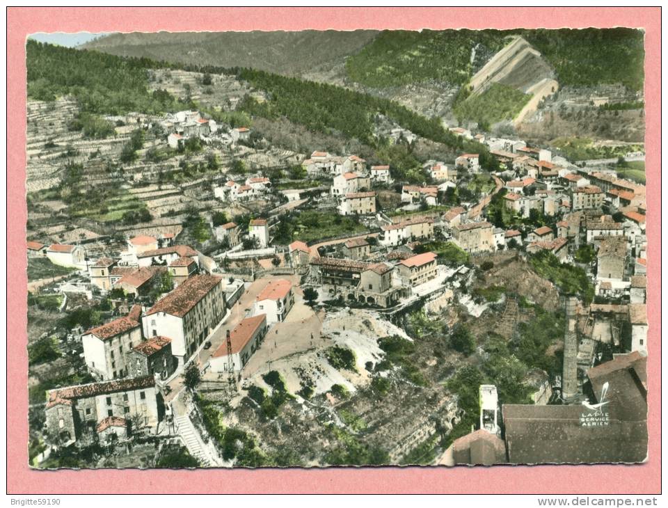 CPSM - 30 - BESSEGES - VUE AERIENNE - QUARTIER DE LA CANTONNADE - 1964 - Bessèges