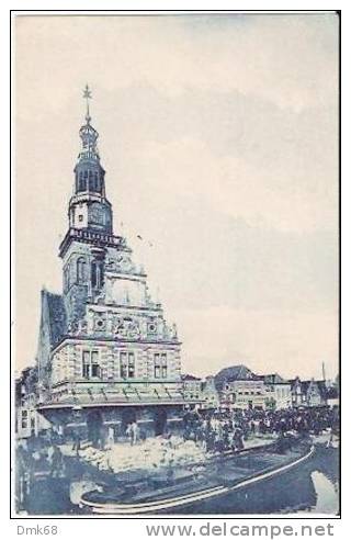 ALKMAAR  - THE WEIGHING - HOUSE  - BLUE DELFT CARDS - - Alkmaar