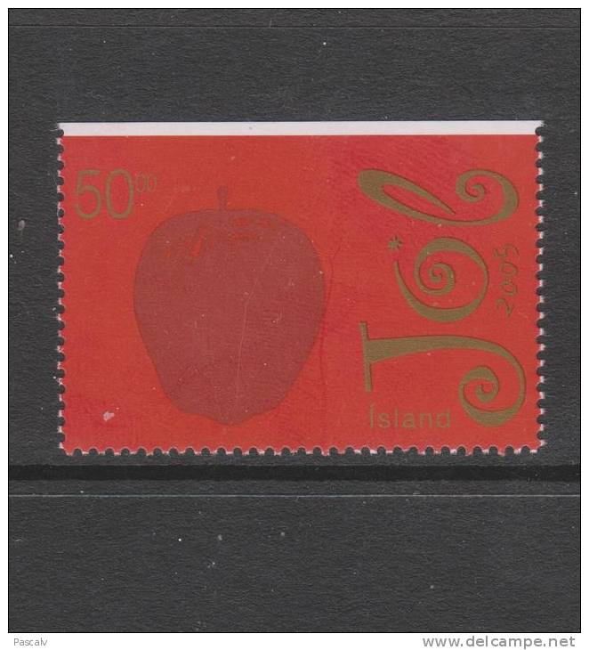 Yvert 1041a ** Neuf Sans Charnière MNH Exemplaire De Carnet Pomme Rouge - Neufs