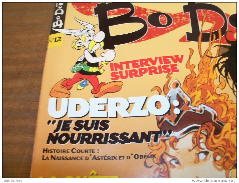 ASTERIX Et UDERZO Dans BoDoï N° 12 D'octobre 1998. Interview Surprise Et La Naissance D'Astérix Et D'Obélix. 12 Pages... - Bodoï