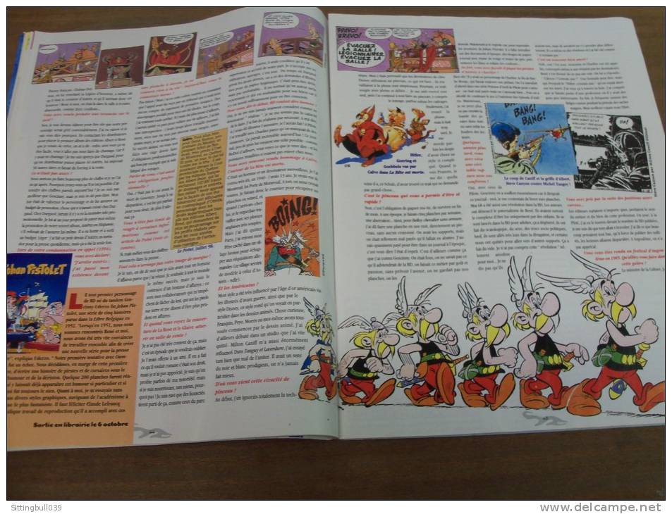 ASTERIX et UDERZO dans BoDoï N° 12 d'octobre 1998. Interview surprise et la naissance d'Astérix et d'Obélix. 12 pages...