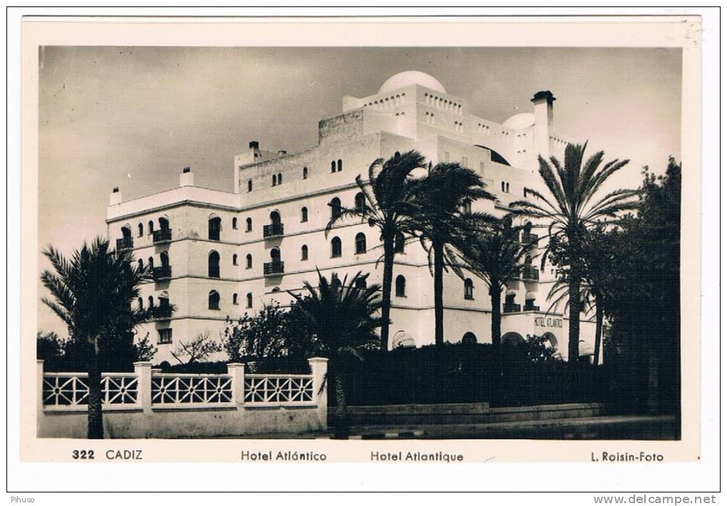 ES668;   CADIZ : Hotel Atlantico - Cádiz