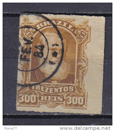 AP834 - BRASILE 1878 , Pedro II Yvert N. 44 Used - Gebruikt