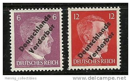Germany 1945, Russian Occup. Zone Meissen Michel 32 And 34 - Storia Postale