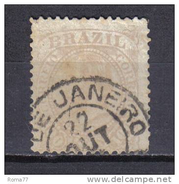 AP838 - BRASILE 1884 , Pedro II Yvert N. 61 Used - Gebraucht