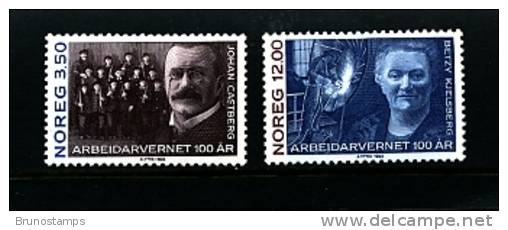 NORWAY/NORGE - 1993  LAW OF WORK  SET  MINT NH - Neufs