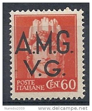 1945-47 TRIESTE AMG VG  IMPERIALE 60 C MNH ** - R9073-2 - Nuovi