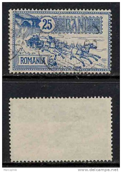 ROUMANIE - HOTEL DES POSTES / 1903  # 142 - 25 B. BLEU OBLITERE  (ref T587) - Gebruikt