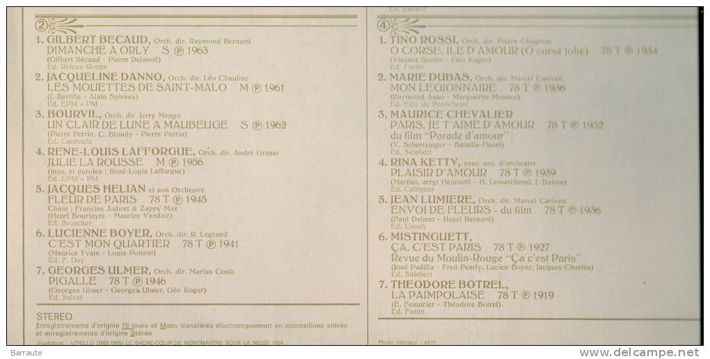 Vinyle 2 X 33 T  TB/E  " DOUCE FRANCE "  1978  Pathé Marconi. - Compilations