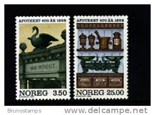 NORWAY/NORGE - 1995  PHARMACIES  SET  MINT NH - Neufs