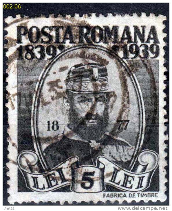 ROMANIA, 1939,  Prince Carol In 1877; Used - Usado