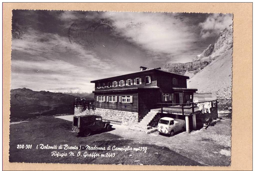 TRENTO - MADONNA DI CAMPIGLIO - RIFUGIO M.O. GRAFFER - CAMION - Trento