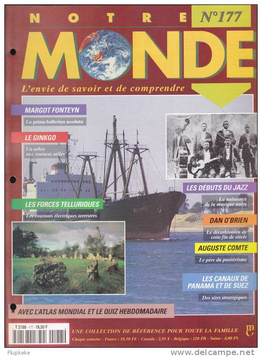 Notre Monde 177 Encyclopédie Marshall Cavendish 1997 - Encyclopédies