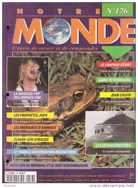 Notre Monde 176 Encyclopédie Marshall Cavendish 1997 - Encyclopedieën