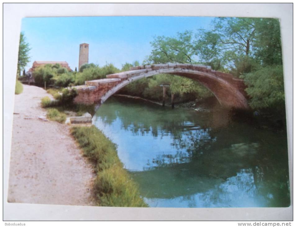 CARTOLINA TORCELLO - PONTE DEL DIAVOLO - Altri & Non Classificati