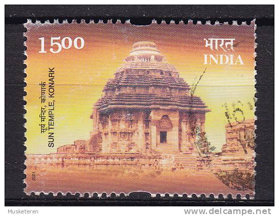 India 2001 Mi. 1877     4.00 R Sonnentempel - Oblitérés