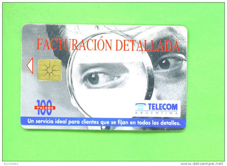 ARGENTINA - Chip Phonecard As Scan - Argentinien