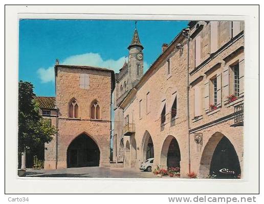 47  MONFLANQUIN PLACE DE LA MAIRIE - Monflanquin