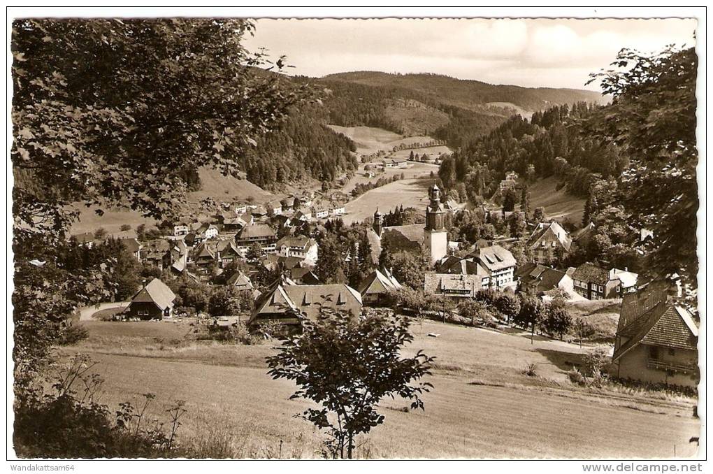 AK Kurort TODTMOOS Im Südlichen Hochschwarzwald, 850-1265 M ü. M. 12. 3. 66 - 12 7867 TODTMOOS Heilklimatischer Jahresku - Todtmoos