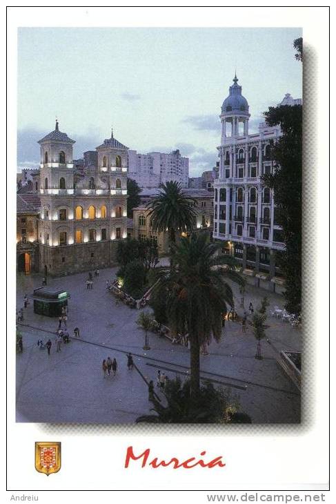 Spain Spanien Espagne Murcia Plaza De Santo Domingo New Not Circulated - Murcia