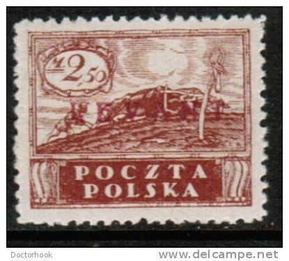 POLAND  Scott #  2K 11*  VF MINT Hinged - Levant (Turkey)