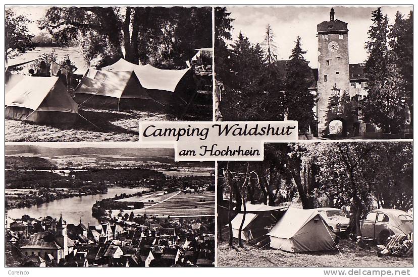 9228   WALDSHUT   CAMPING  Circulée 1964 - Waldshut-Tiengen