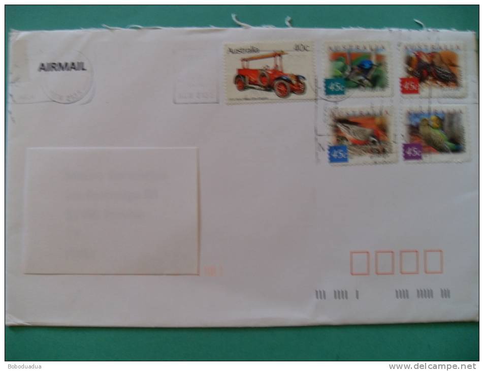 STORIA POSTALE-POSTAL HISTORY-HISTOIRE POSTALE  BUSTA  AUSTRALIA PER L´ITALIA DEL 2010 - Marcophilie