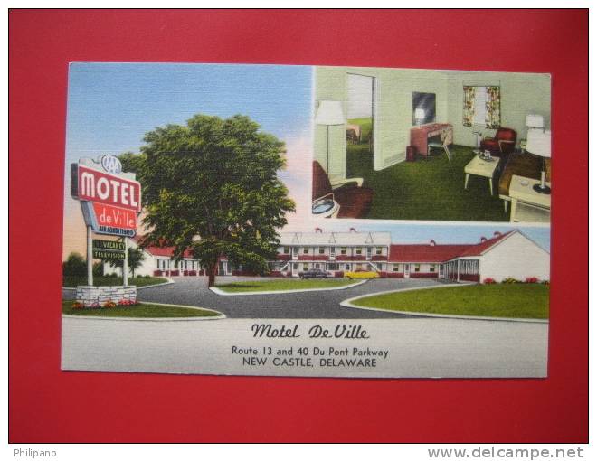 - Delaware > New Castle- Motel De Ville   Linen===  --- Ref 260 - Other & Unclassified