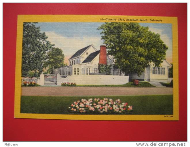 - Delaware >  Rehoboth Beach --Country Club  Linen===  --- Ref 260 - Sonstige & Ohne Zuordnung