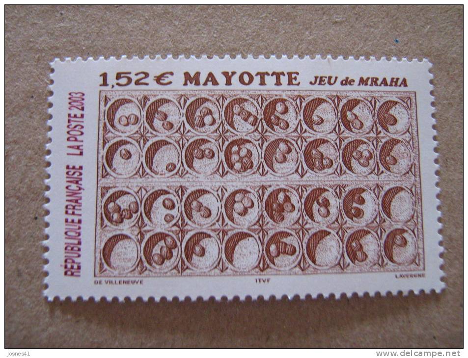 MAYOTTE  P 145 * *   JEU  DE NRAHA - Nuevos