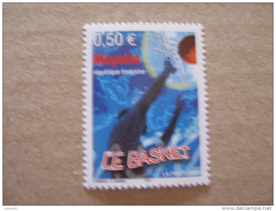 MAYOTTE  P 148 * *   SPORT   BASKET BALL - Unused Stamps