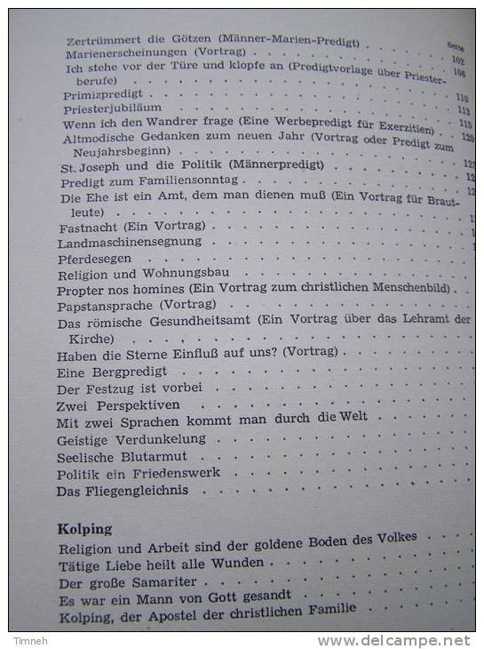 GOTTES REICH IN UNSERER WELT - Dr ALOIS STIEFVATER - Werkbuch Für Predigt Und Vortrag Männerarbeit-Winfried Werk- - Cristianesimo