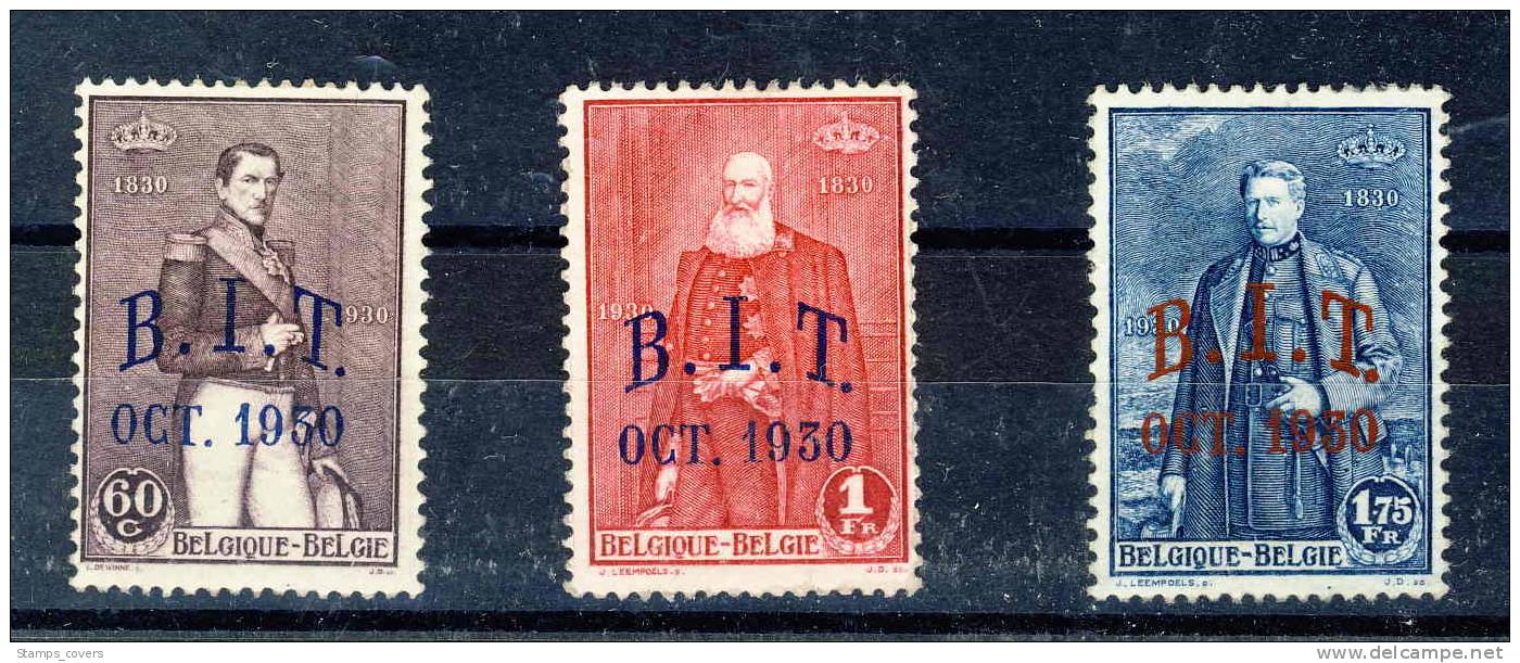 BELGIUM MNH** COB 305/07 - Nuovi