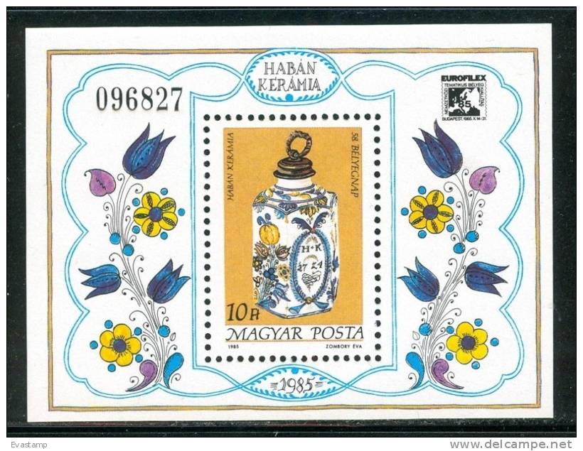HUNGARY-1985.Souvenir Sheet - 58th Stampday MNH!! - Neufs